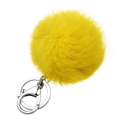 FAUX FUR KEY CHAIN