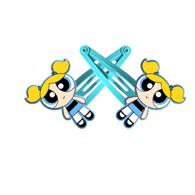 POWERPUFF KAWAII HAIR PIN
