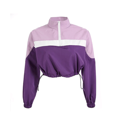 I PURPLE U - WINDBREAKER