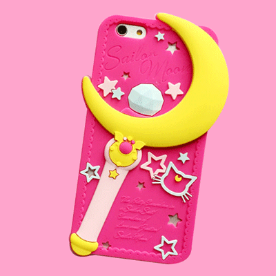 KAWAII MOON iPHONE CASE