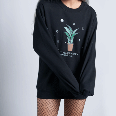 PROMOTION SALE - I'D BE LOST IN SPACE WITHOUT YOU JUMPER