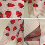 2019 KAWAII Strawberry Sweater