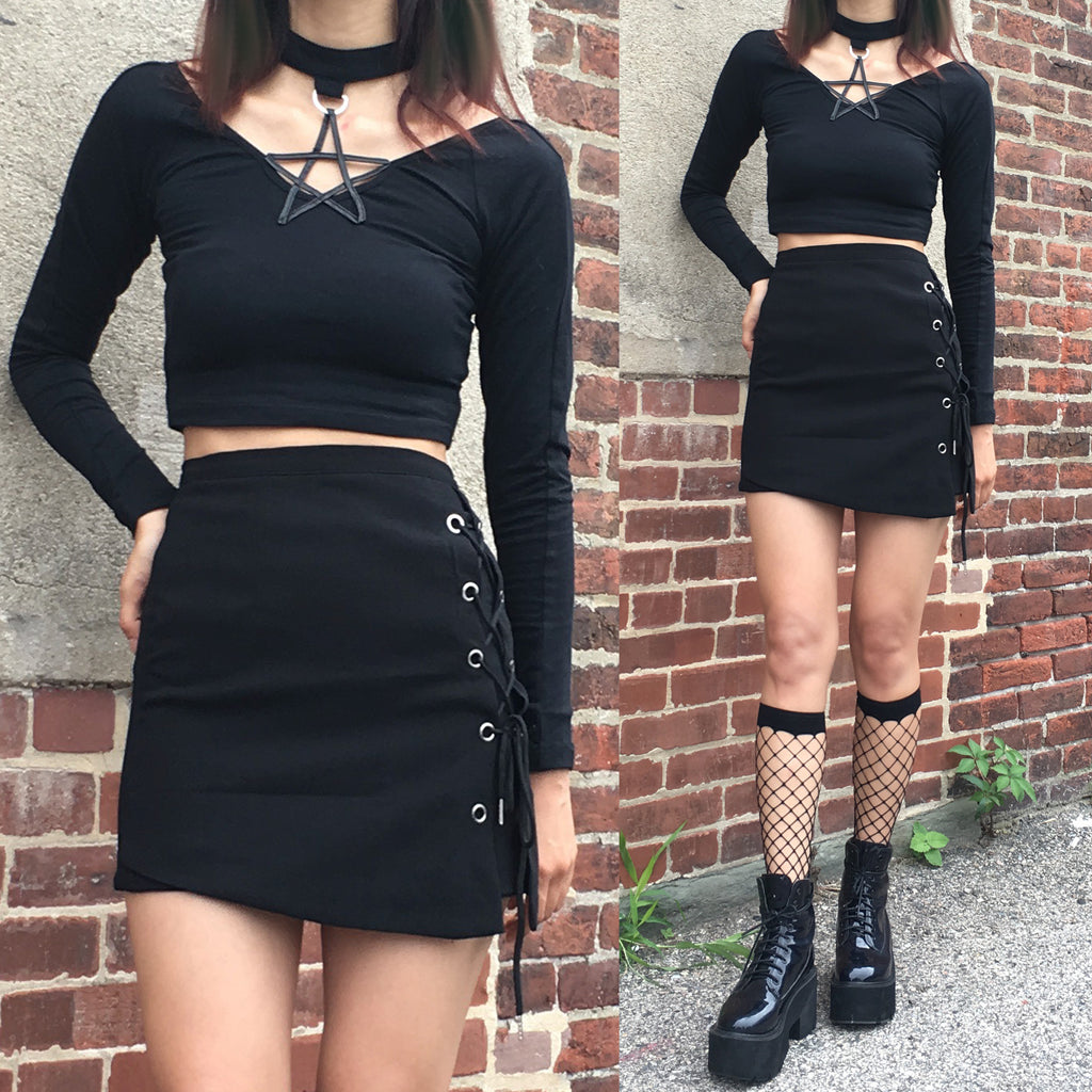 2019 new limited item - MOON CHILD Collection - star choker crop top