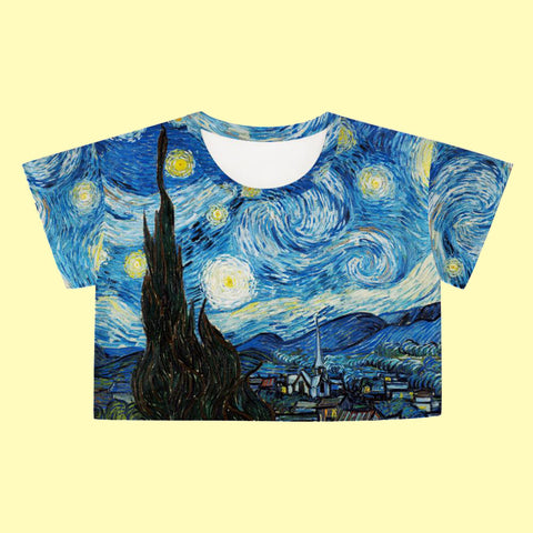 Starry Night crop top