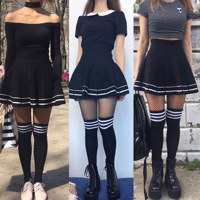 KAWAII Tumblr High Waisted Skirt