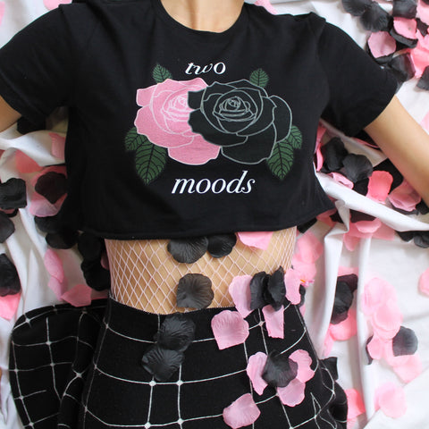 NEW two moods jumper crop top
