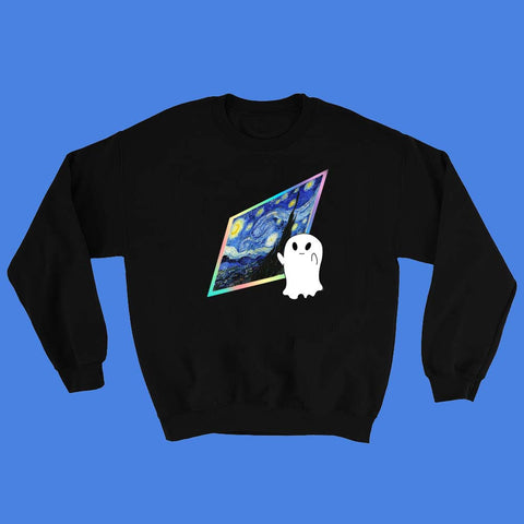 NEW - VAN GHOST tumblr aesthetic ART jumper