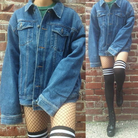 VINTAGE 90S DENIM WINTER JACKET