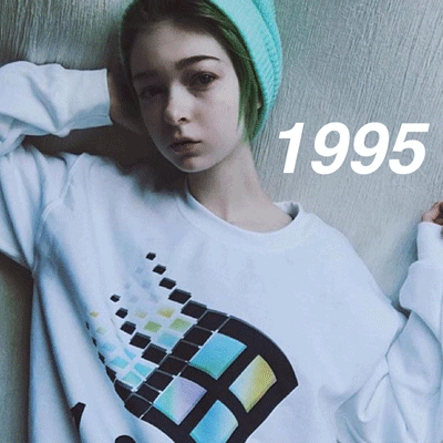 SAMPLE PROMOTION - 1995 Window Vapor-wave jumper